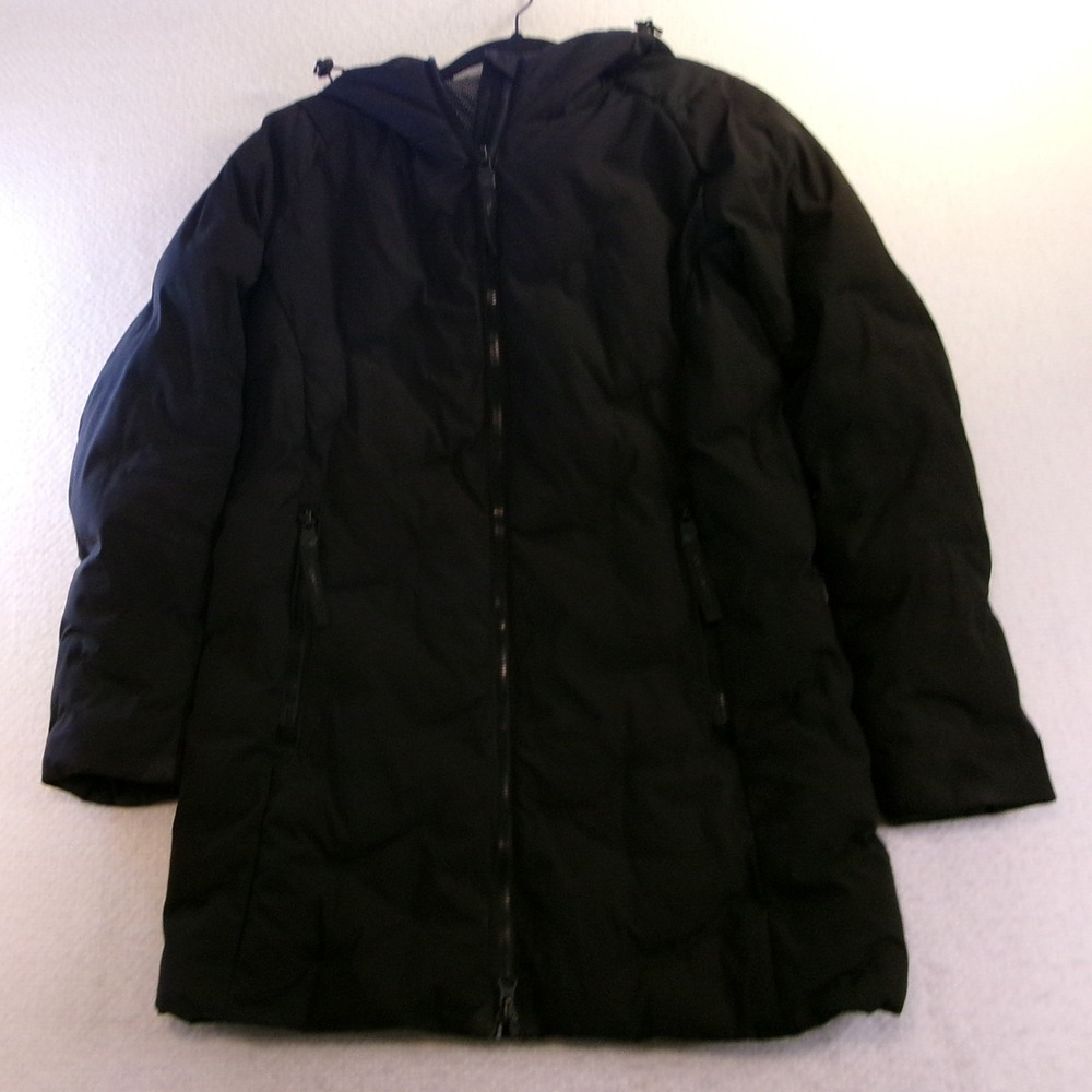 Stormtech Womens Small Stockholm Parka Black Hooded Technical Winter Coat RCX-1W
